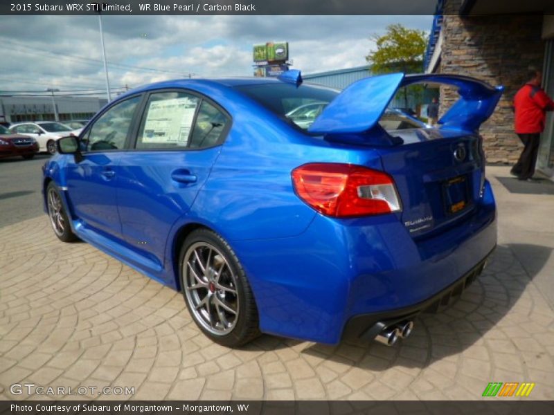  2015 WRX STI Limited WR Blue Pearl