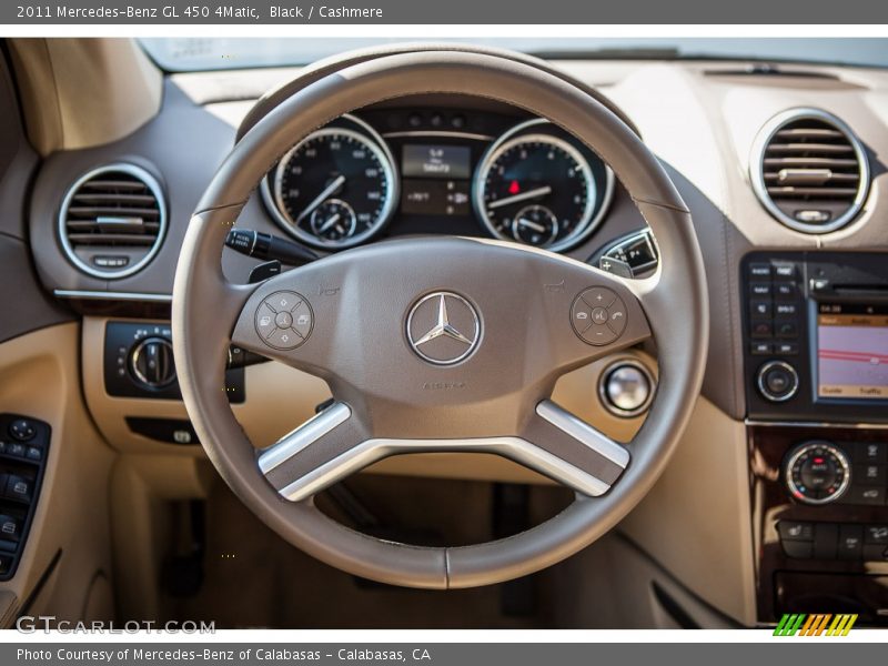 Black / Cashmere 2011 Mercedes-Benz GL 450 4Matic