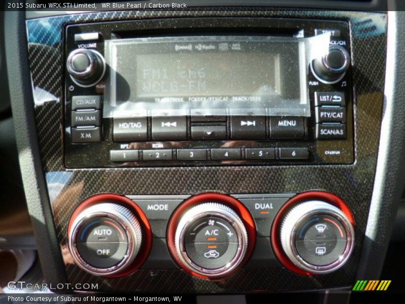 Audio System of 2015 WRX STI Limited
