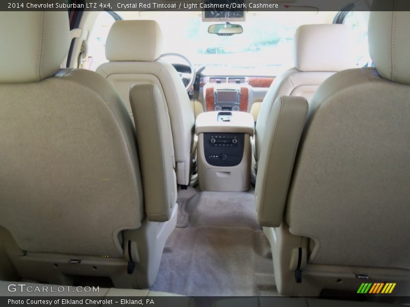 Crystal Red Tintcoat / Light Cashmere/Dark Cashmere 2014 Chevrolet Suburban LTZ 4x4