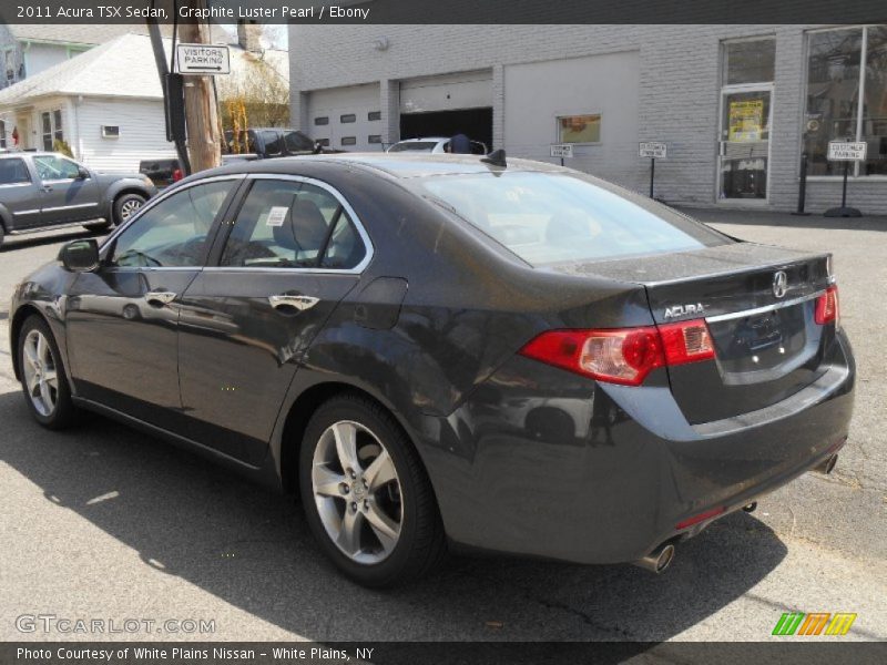 Graphite Luster Pearl / Ebony 2011 Acura TSX Sedan