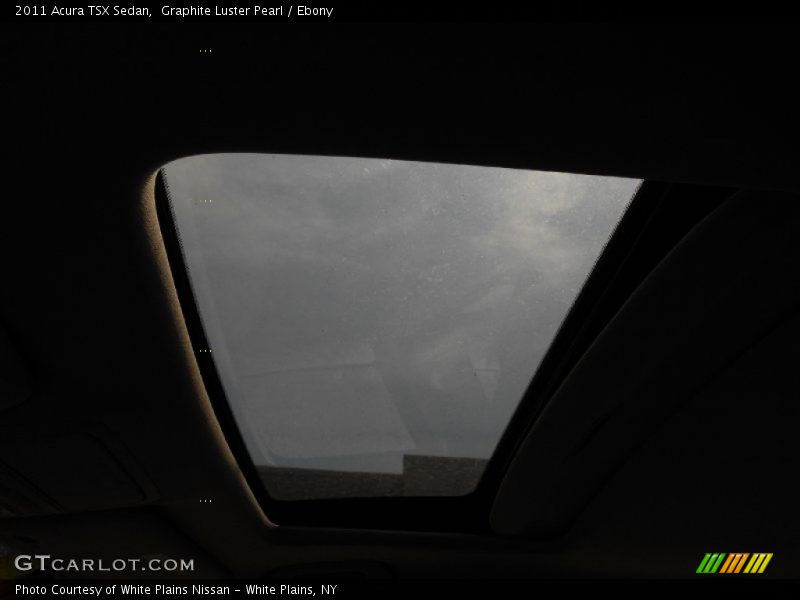 Graphite Luster Pearl / Ebony 2011 Acura TSX Sedan