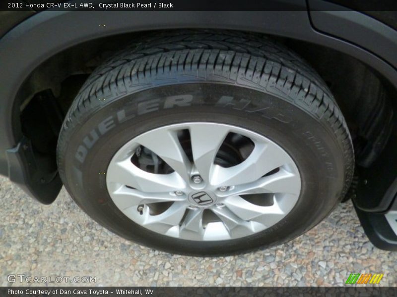 Crystal Black Pearl / Black 2012 Honda CR-V EX-L 4WD