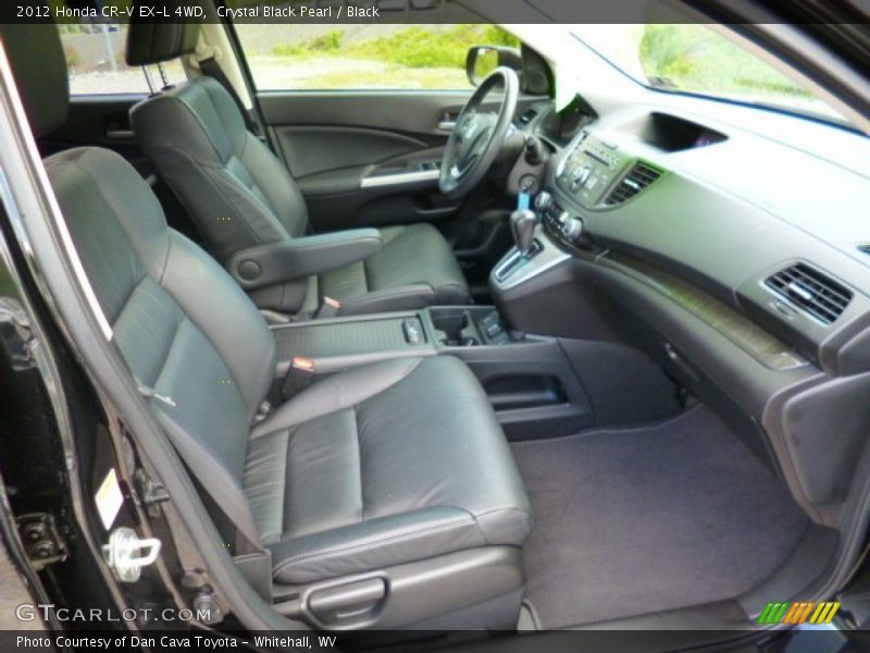 Crystal Black Pearl / Black 2012 Honda CR-V EX-L 4WD