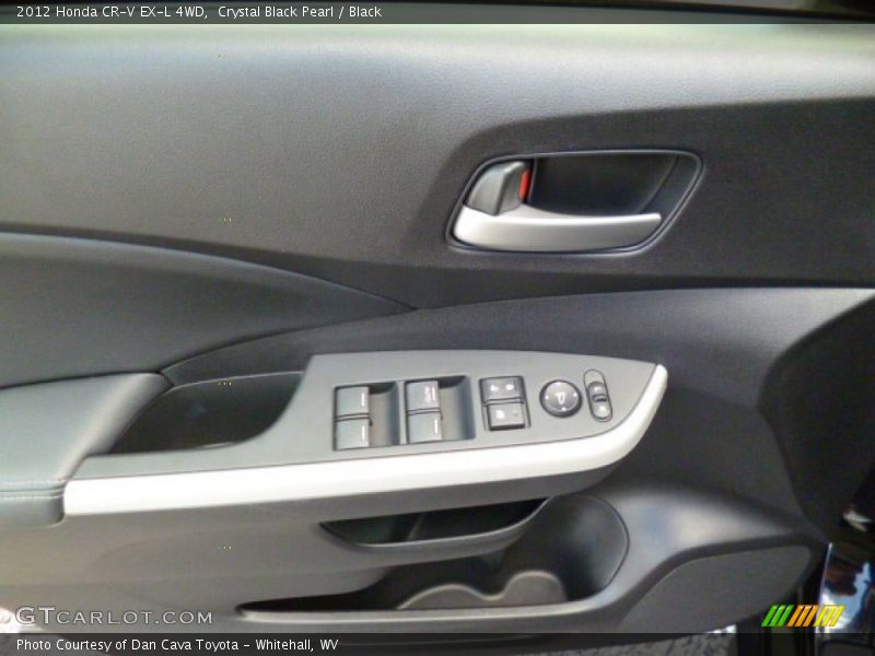 Crystal Black Pearl / Black 2012 Honda CR-V EX-L 4WD