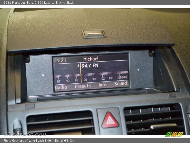 Black / Black 2011 Mercedes-Benz C 300 Luxury