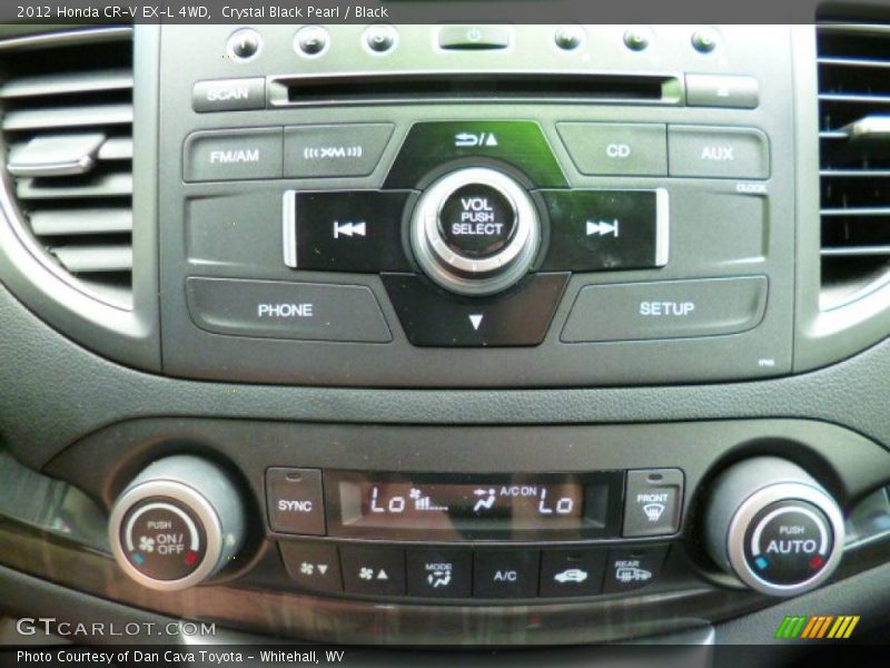 Crystal Black Pearl / Black 2012 Honda CR-V EX-L 4WD