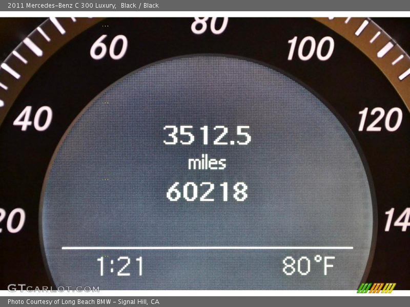 Black / Black 2011 Mercedes-Benz C 300 Luxury