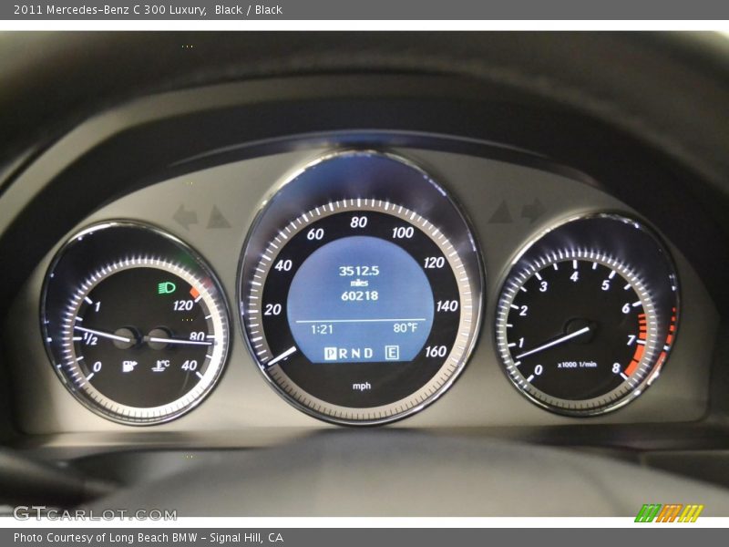 Black / Black 2011 Mercedes-Benz C 300 Luxury