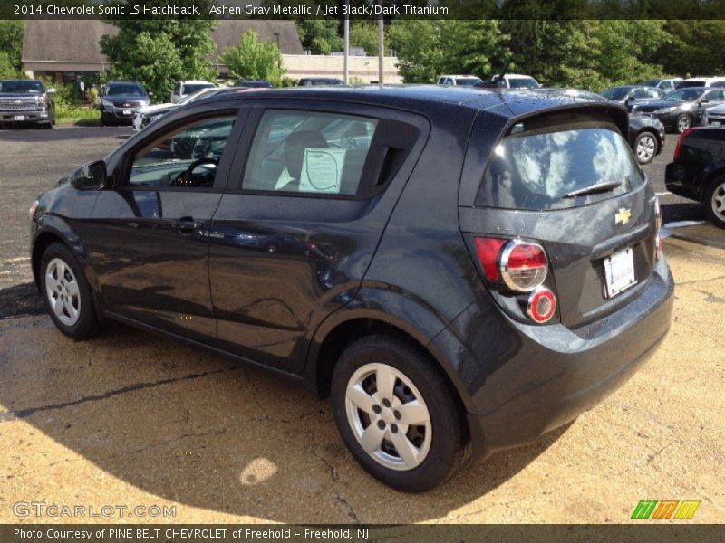 Ashen Gray Metallic / Jet Black/Dark Titanium 2014 Chevrolet Sonic LS Hatchback