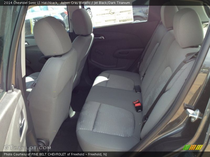 Ashen Gray Metallic / Jet Black/Dark Titanium 2014 Chevrolet Sonic LS Hatchback