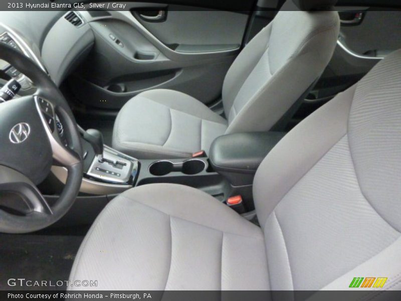 Silver / Gray 2013 Hyundai Elantra GLS