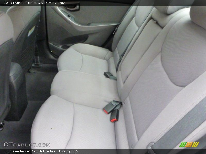 Silver / Gray 2013 Hyundai Elantra GLS