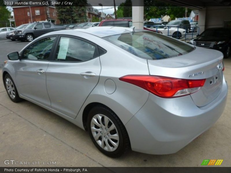 Silver / Gray 2013 Hyundai Elantra GLS