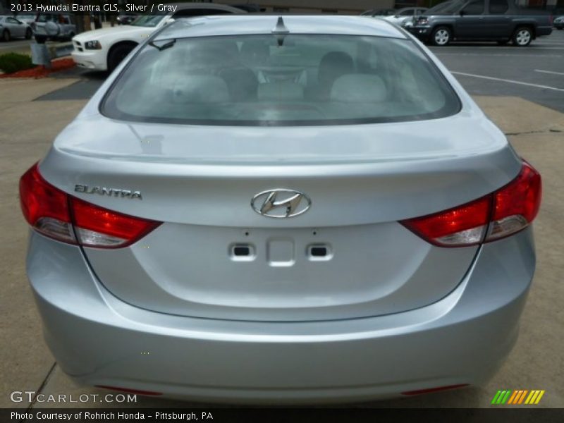 Silver / Gray 2013 Hyundai Elantra GLS