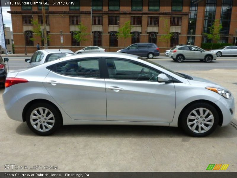 Silver / Gray 2013 Hyundai Elantra GLS