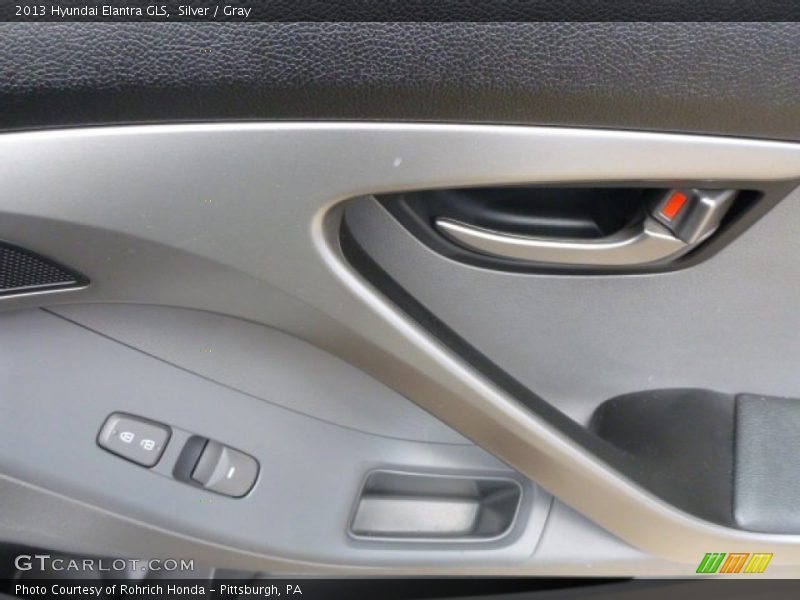 Silver / Gray 2013 Hyundai Elantra GLS