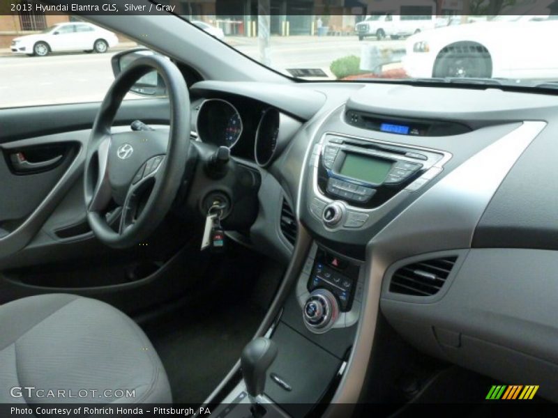 Silver / Gray 2013 Hyundai Elantra GLS