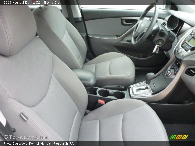 Silver / Gray 2013 Hyundai Elantra GLS