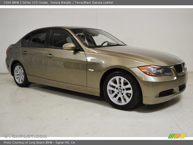 Sonora Metallic / Terra/Black Dakota Leather 2006 BMW 3 Series 325i Sedan
