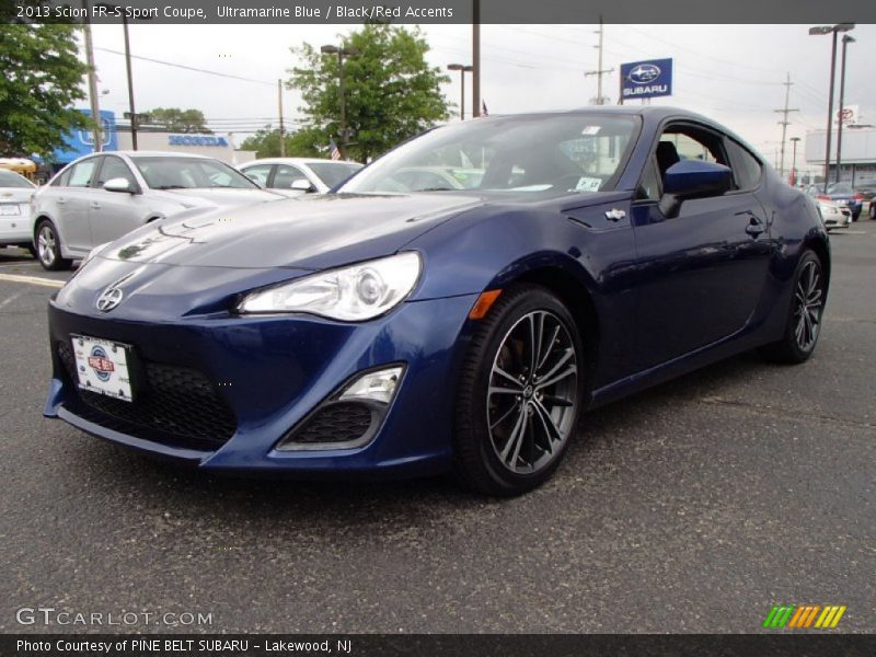 Ultramarine Blue / Black/Red Accents 2013 Scion FR-S Sport Coupe