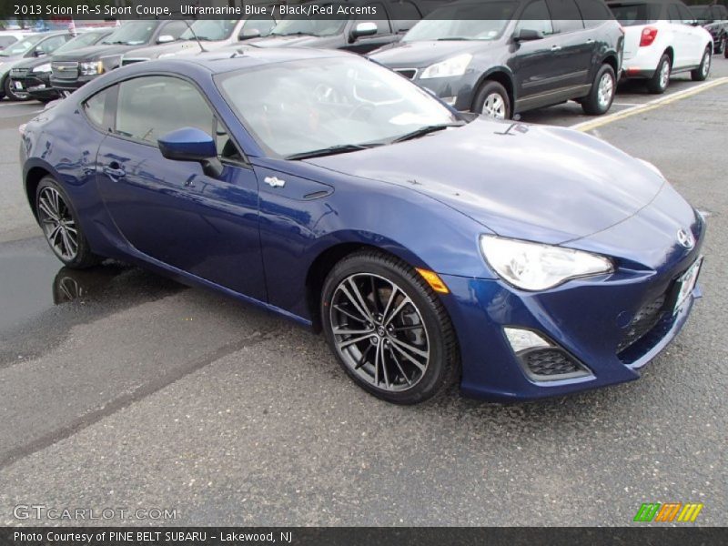 Ultramarine Blue / Black/Red Accents 2013 Scion FR-S Sport Coupe