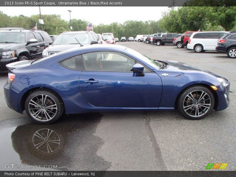 Ultramarine Blue / Black/Red Accents 2013 Scion FR-S Sport Coupe