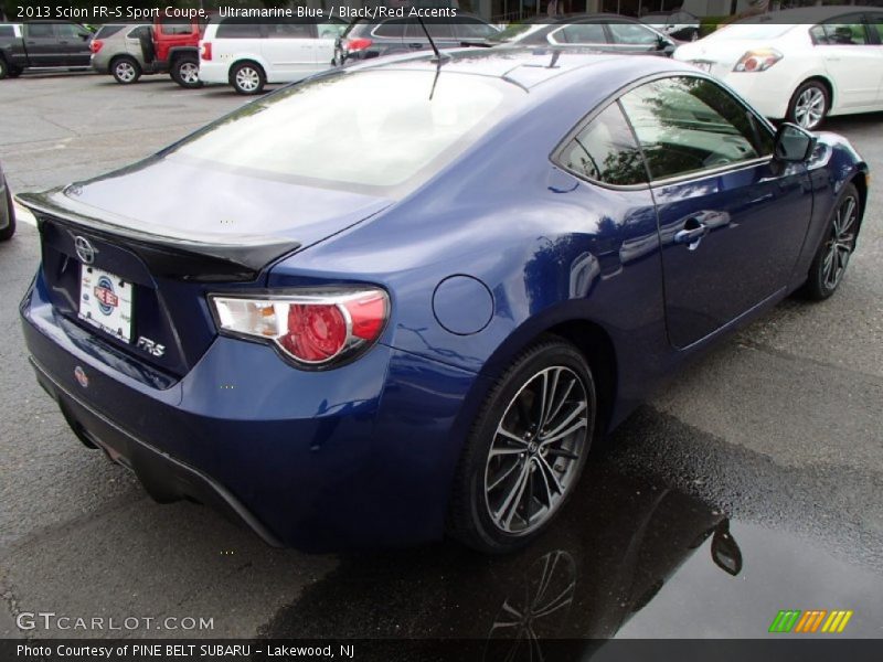 Ultramarine Blue / Black/Red Accents 2013 Scion FR-S Sport Coupe