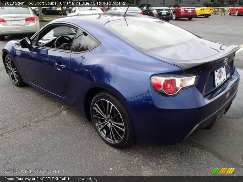 Ultramarine Blue / Black/Red Accents 2013 Scion FR-S Sport Coupe