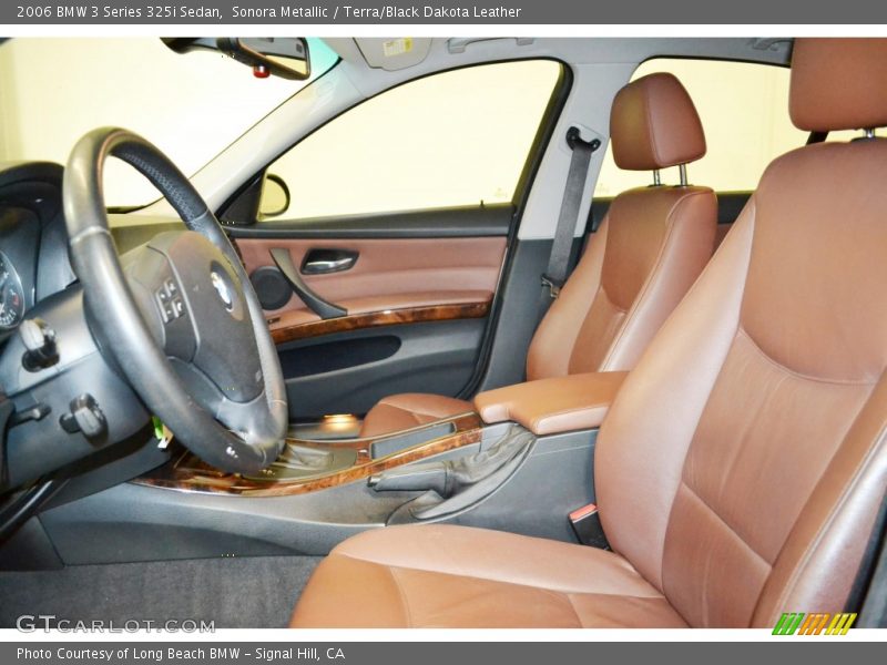 Sonora Metallic / Terra/Black Dakota Leather 2006 BMW 3 Series 325i Sedan