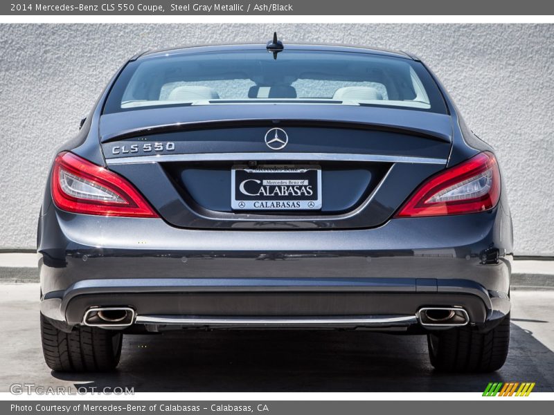 Steel Gray Metallic / Ash/Black 2014 Mercedes-Benz CLS 550 Coupe