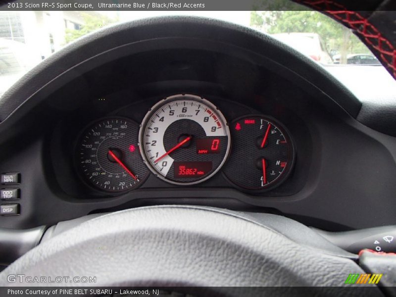 Ultramarine Blue / Black/Red Accents 2013 Scion FR-S Sport Coupe
