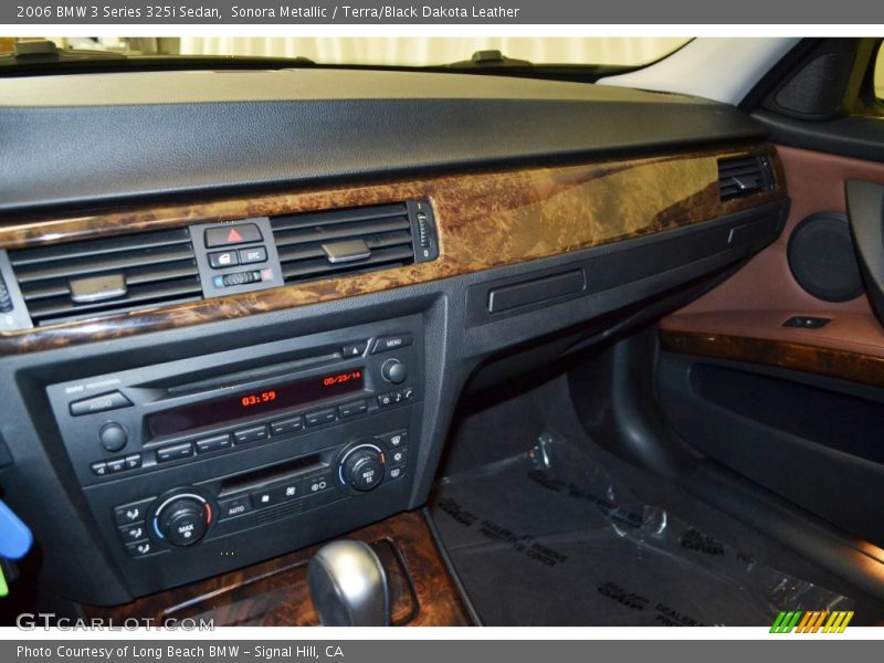 Sonora Metallic / Terra/Black Dakota Leather 2006 BMW 3 Series 325i Sedan