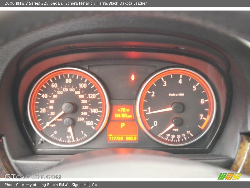 Sonora Metallic / Terra/Black Dakota Leather 2006 BMW 3 Series 325i Sedan
