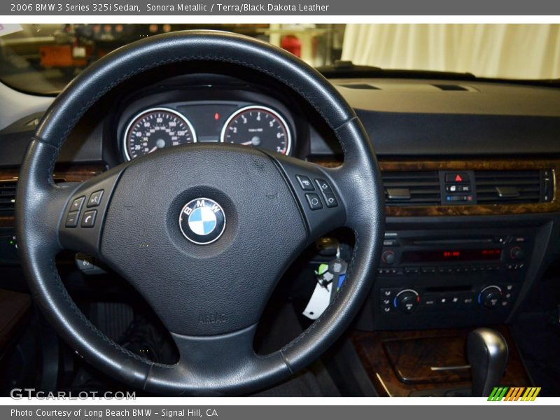 Sonora Metallic / Terra/Black Dakota Leather 2006 BMW 3 Series 325i Sedan