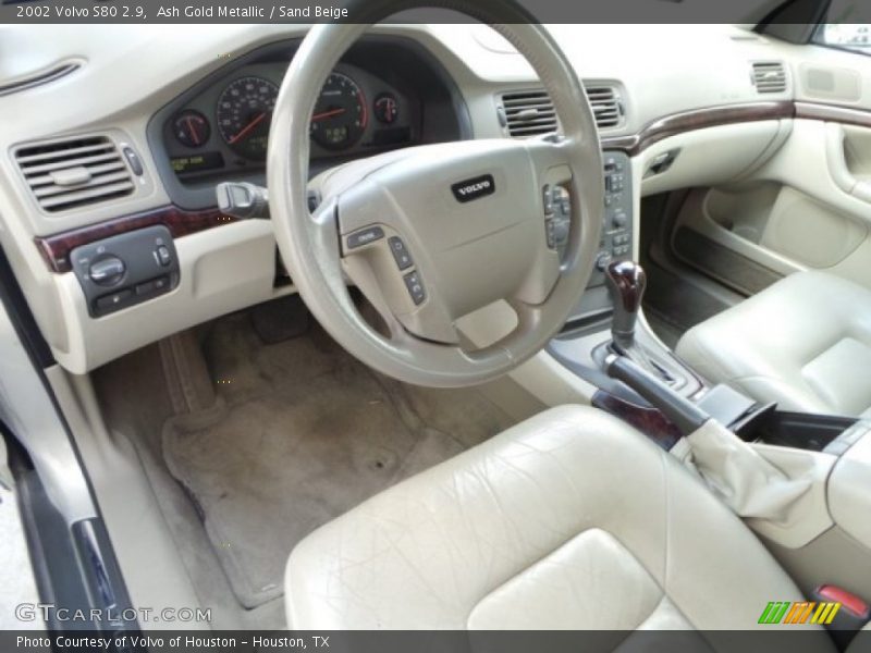 Ash Gold Metallic / Sand Beige 2002 Volvo S80 2.9