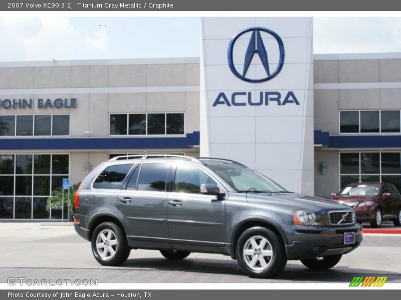 Titanium Gray Metallic / Graphite 2007 Volvo XC90 3.2
