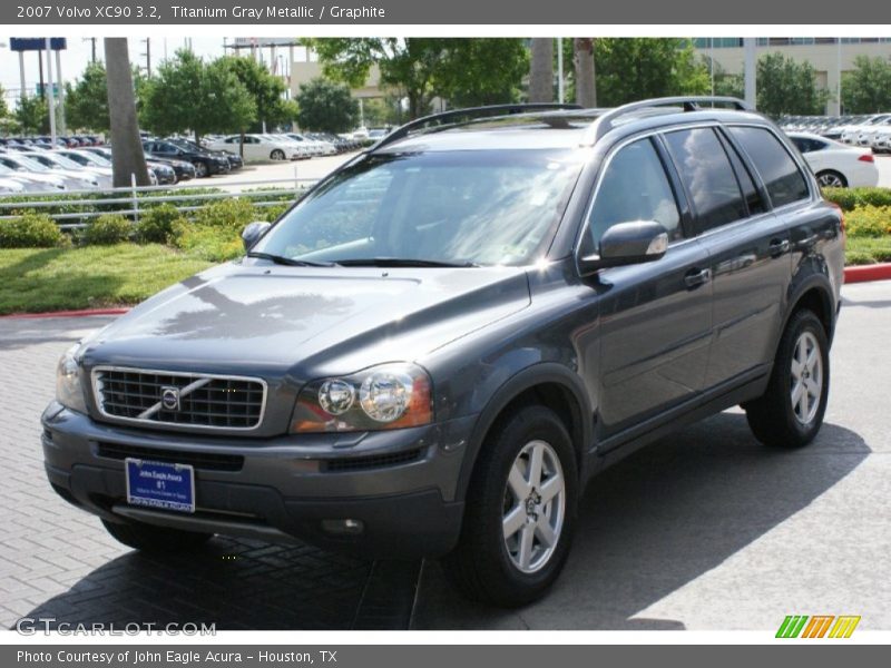 Titanium Gray Metallic / Graphite 2007 Volvo XC90 3.2