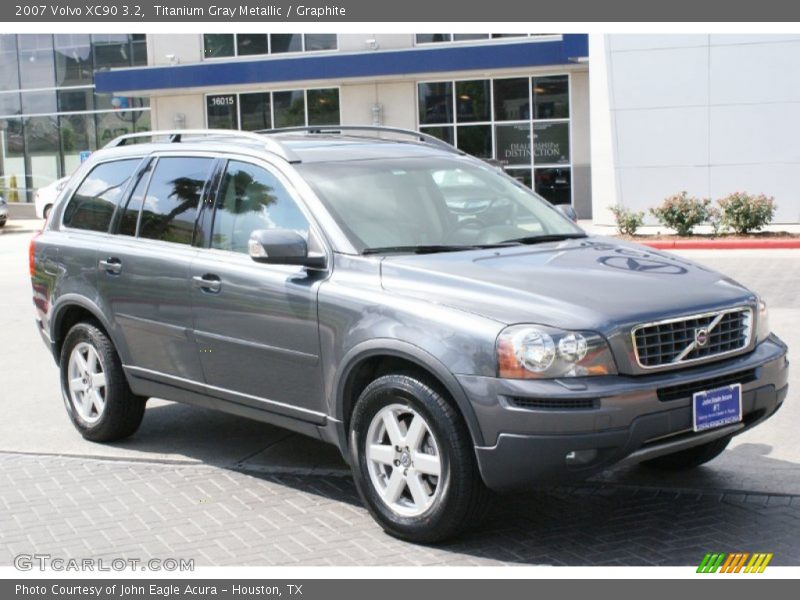 Titanium Gray Metallic / Graphite 2007 Volvo XC90 3.2