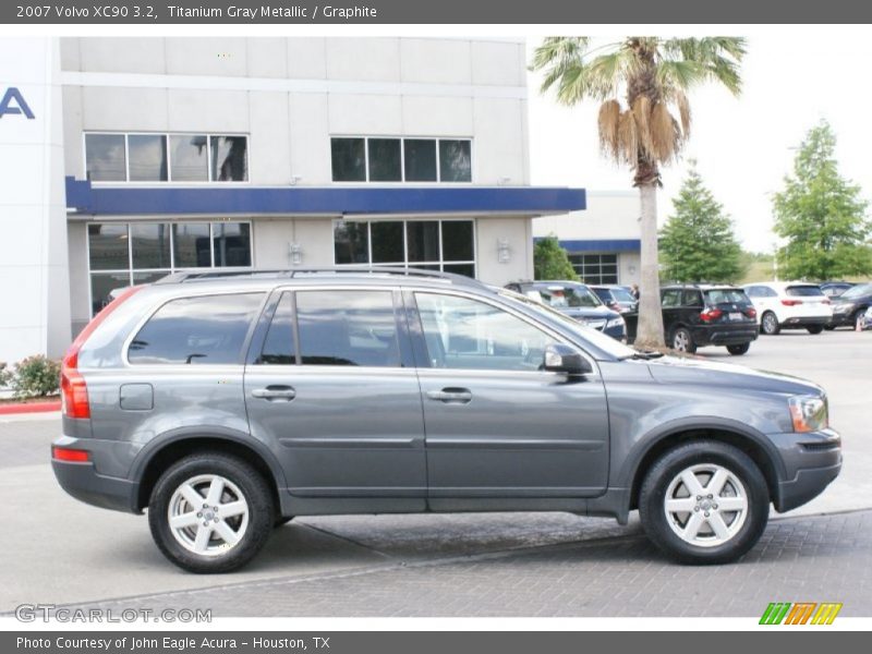 Titanium Gray Metallic / Graphite 2007 Volvo XC90 3.2