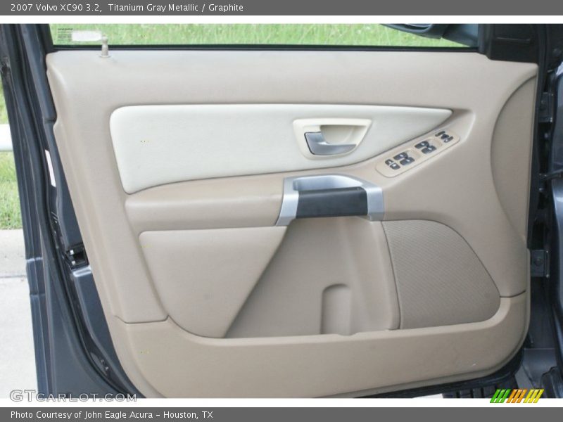 Titanium Gray Metallic / Graphite 2007 Volvo XC90 3.2