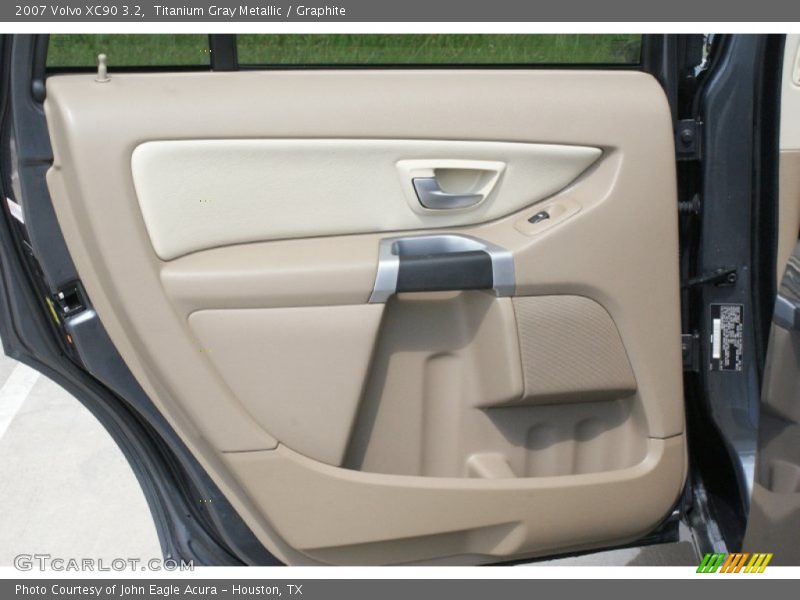 Titanium Gray Metallic / Graphite 2007 Volvo XC90 3.2