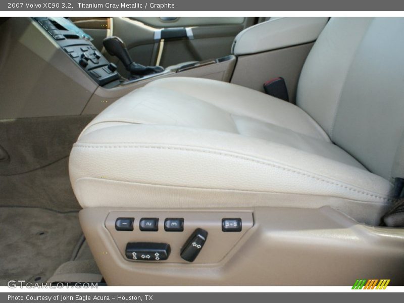 Titanium Gray Metallic / Graphite 2007 Volvo XC90 3.2