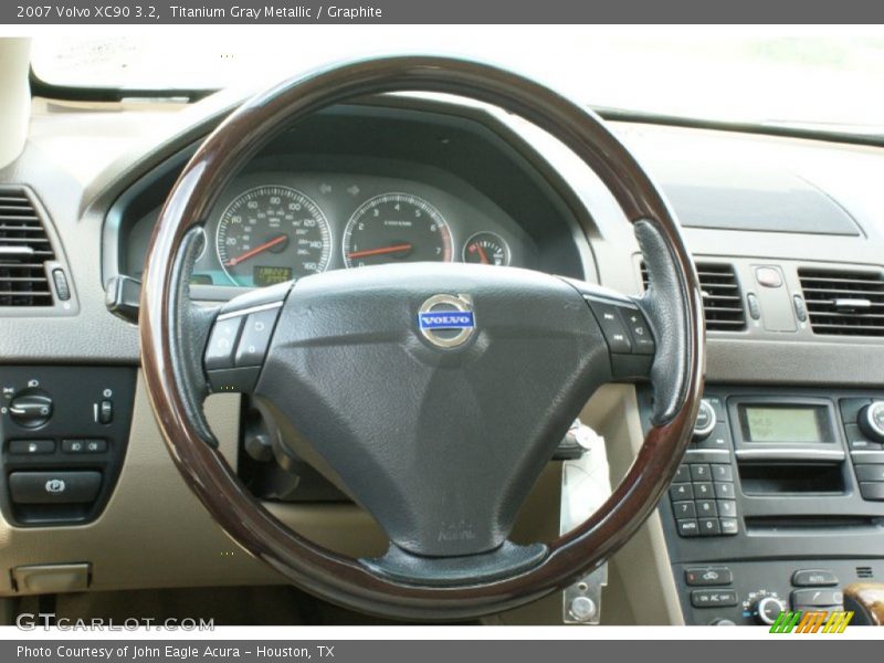 Titanium Gray Metallic / Graphite 2007 Volvo XC90 3.2