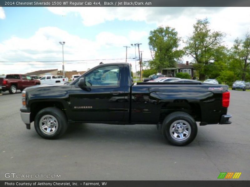 Black / Jet Black/Dark Ash 2014 Chevrolet Silverado 1500 WT Regular Cab 4x4