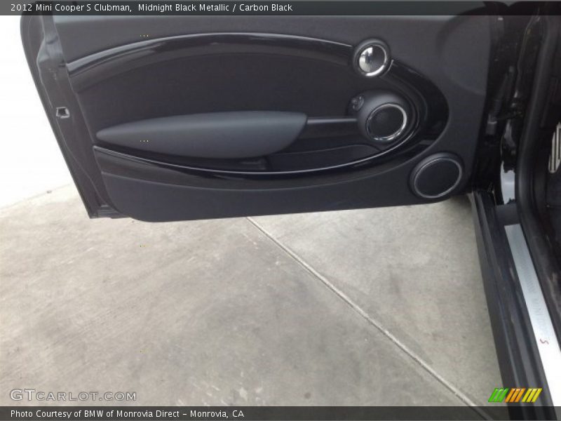 Midnight Black Metallic / Carbon Black 2012 Mini Cooper S Clubman