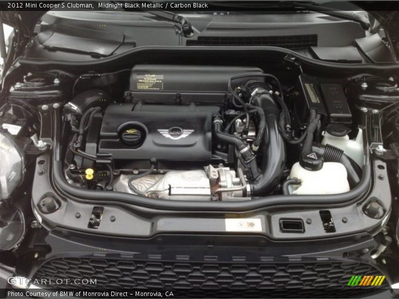 Midnight Black Metallic / Carbon Black 2012 Mini Cooper S Clubman