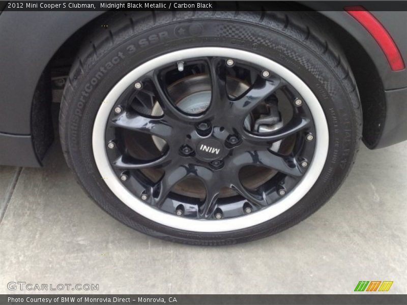 Midnight Black Metallic / Carbon Black 2012 Mini Cooper S Clubman