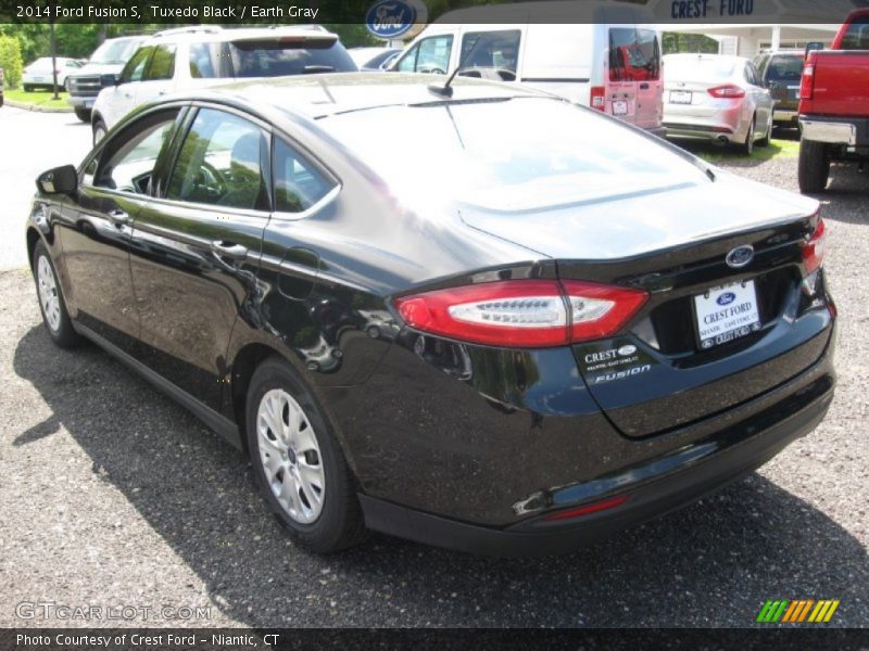 Tuxedo Black / Earth Gray 2014 Ford Fusion S