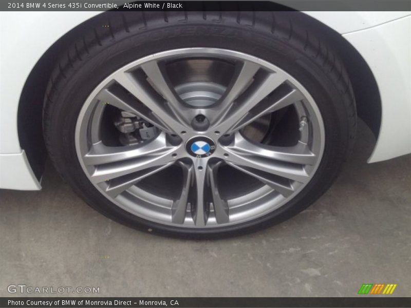 Alpine White / Black 2014 BMW 4 Series 435i Convertible